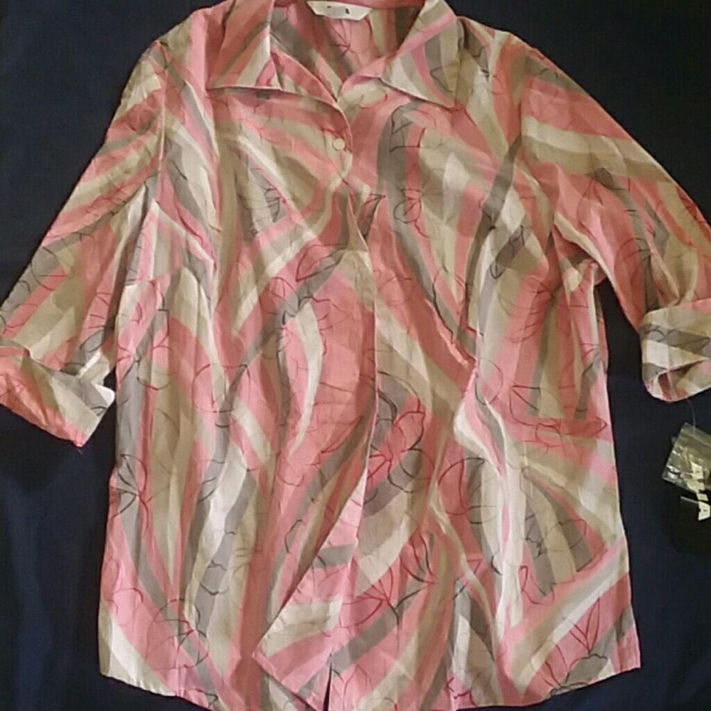 Button down top size 16 NWT